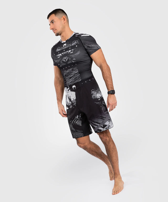 Pantaloni scurți MMA Venum Gorilla Jungle – Negru/Alb