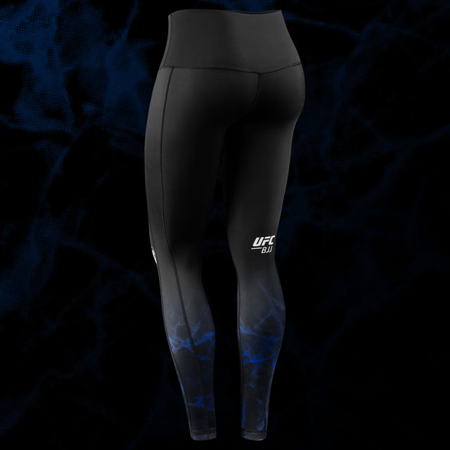 Leggings de BJJ Hayabusa x UFC Femme – Noir/Bleu