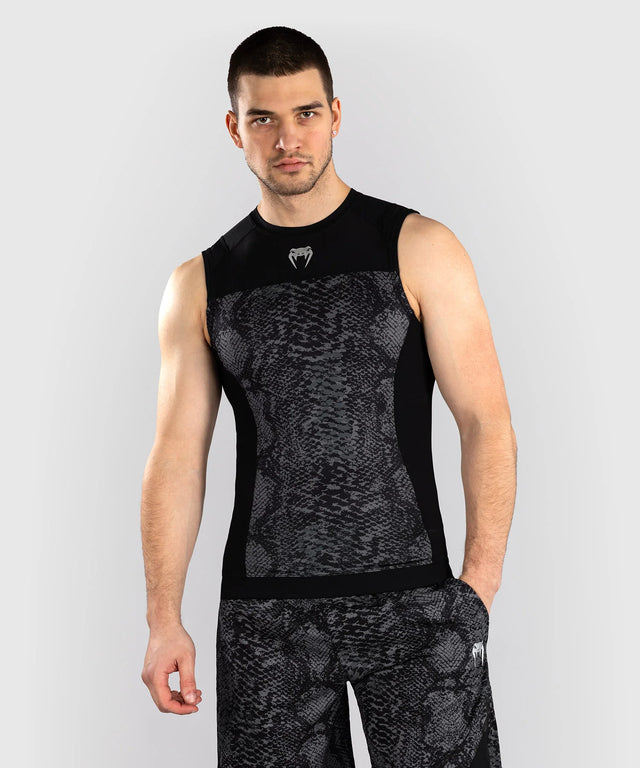 Venum Rashguard utan ärmar G-Fit Scales - Svart/Grå