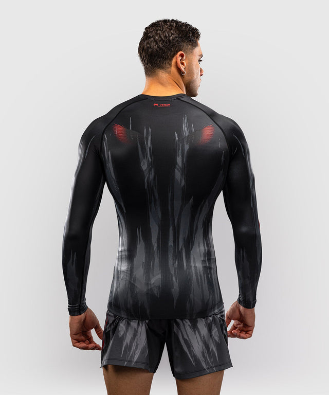 Rashguard Venum Demon Mangas Compridas – Preto/Cinzento