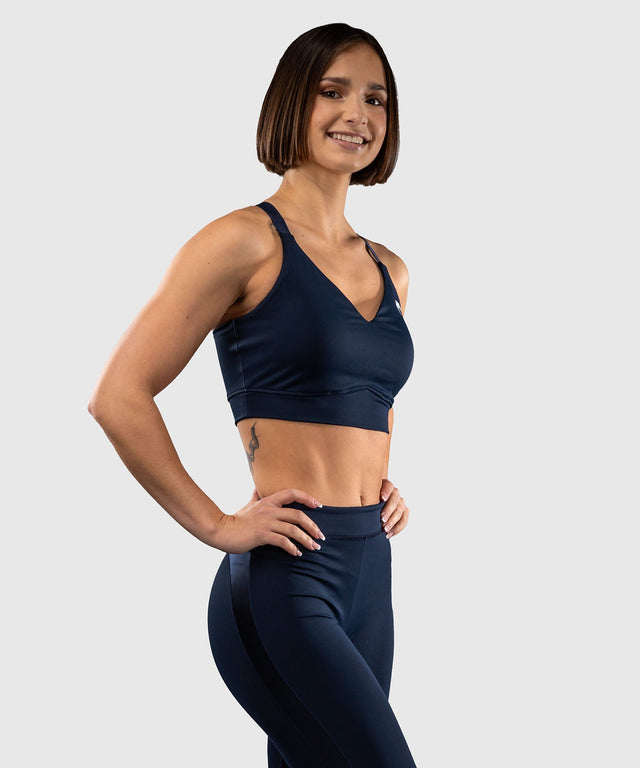 Venum Sport-BH Sculpt Shape für Damen – Marineblau
