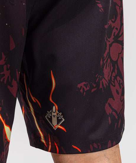 Venum Training shorts Sukuna – Black/Light beige