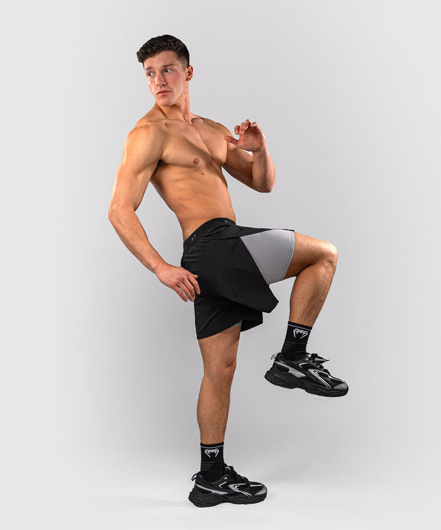 Venum Trainingsshort Lazer - Zwart/Grijs