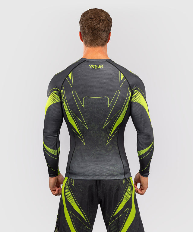 Rashguard Venum Amazonia Reborn Maniche Lunghe - Nero/Verde