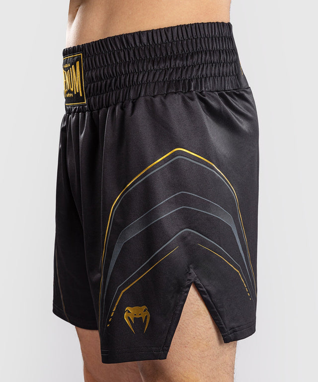 Venum Bokseshorts Streamline - Sort/Guld