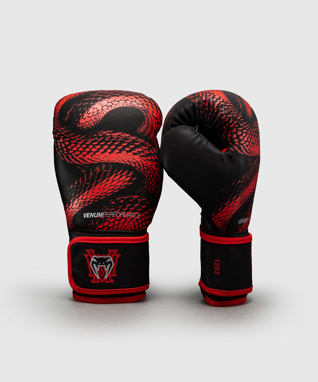 Guantoni da boxe Venum Matupa – Nero/Rosso/Argento – foto 2