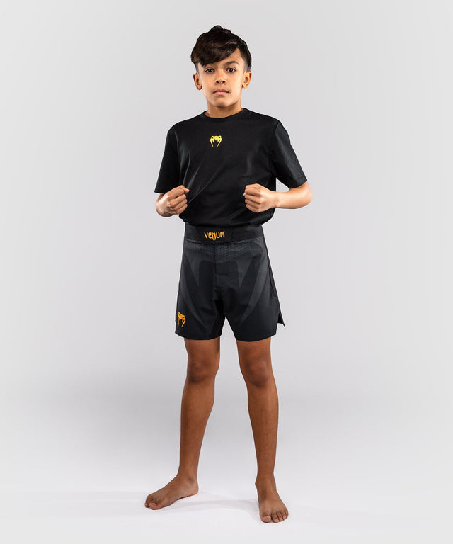 Venum MMA-shorts Attack til børn - Sort/Guld