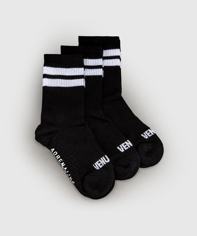 Chaussettes de sport Venum Adrenaline 3-Pack – Noir/Blanc