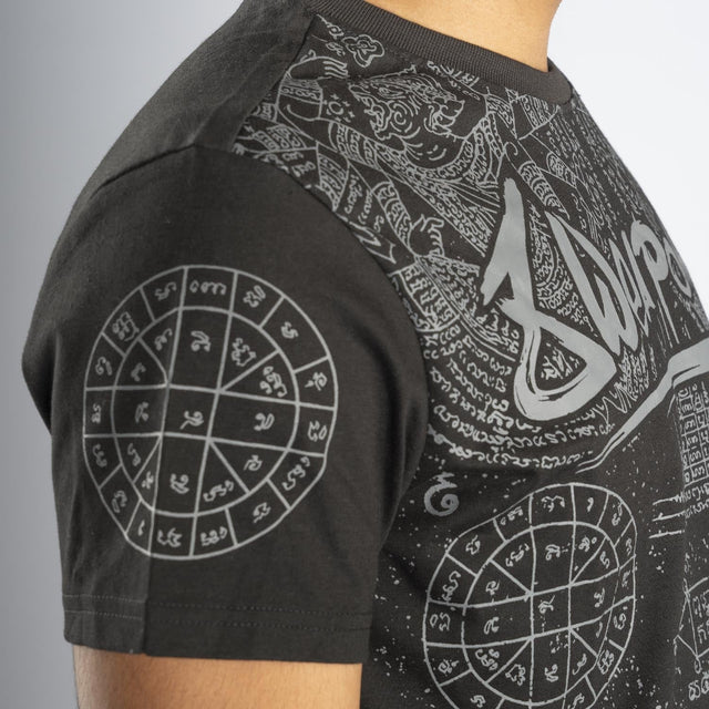 8 Weapons T-Shirt Yantra – Černé