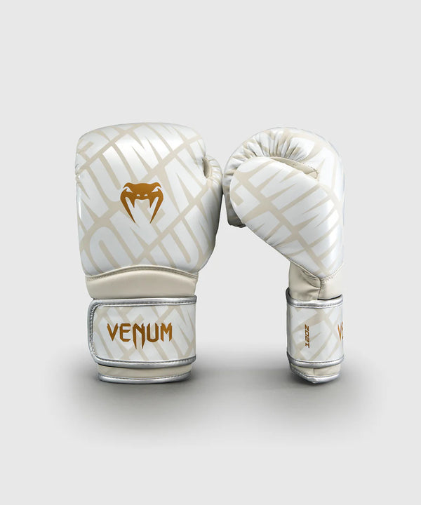 Boxerské rukavice Venum Contender 1.5 XT – Krémově bílé/Zlaté