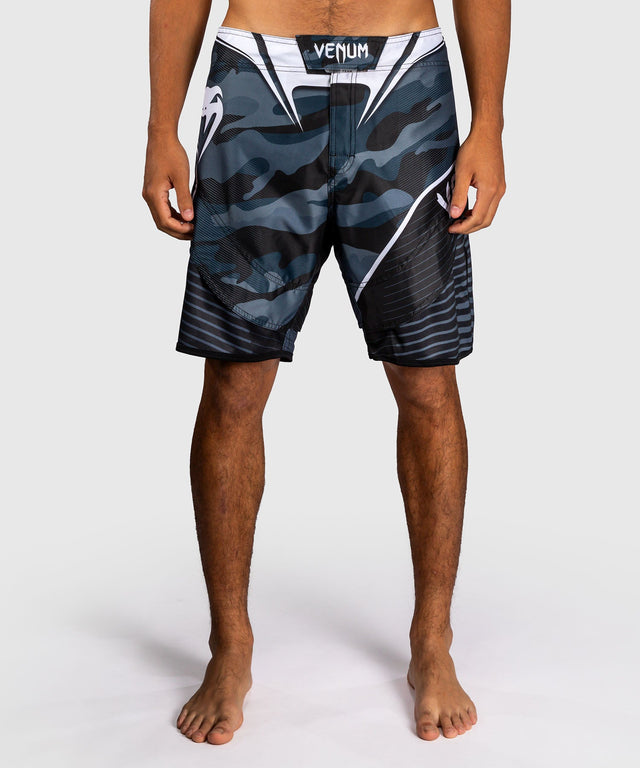 MMA trenky Venum Camo Hero – Tmavě námořnická modrá/modrá