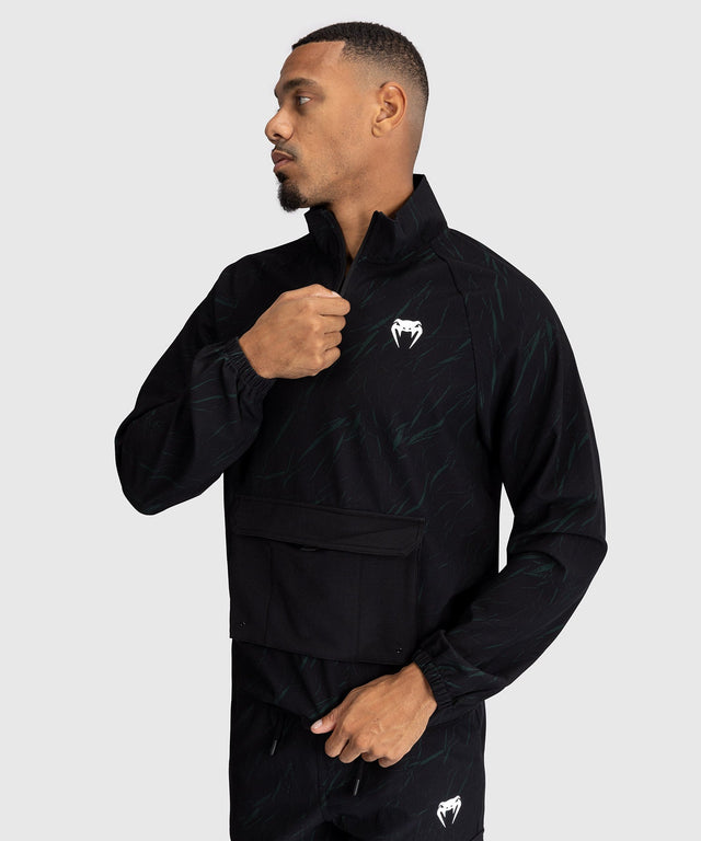 Venum Trainingsjack Trooper – Černá/Forest Green