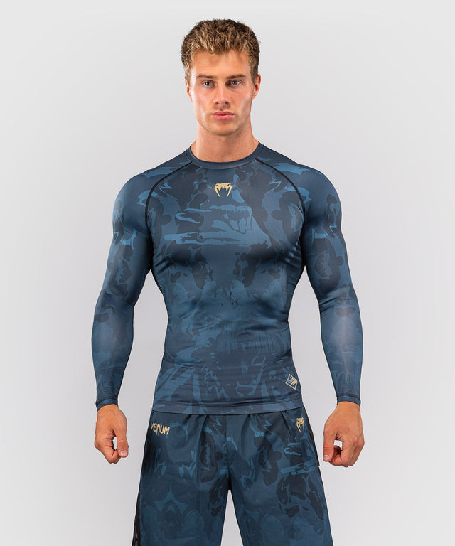 Venum Rashguard Jujutsu Kaisen Fushiguro – Modré, dlouhý rukáv