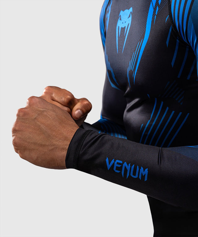 Rashguard Venum No-Gi 6.0 Maniche Lunghe – Nero/Blu
