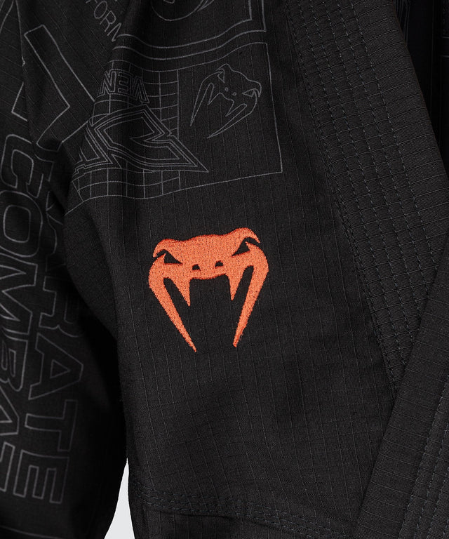 Venum x Karate Combat - Kimono BJJ - Nero/Grigio