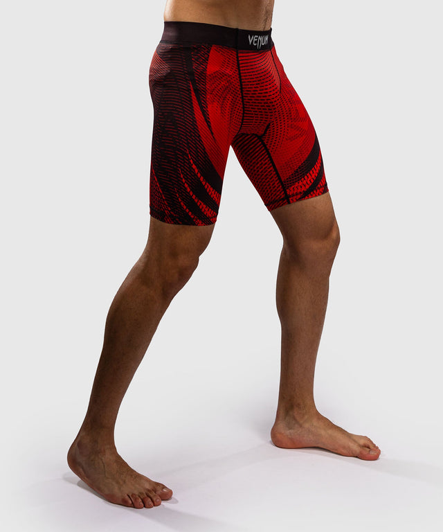 Calções de compressão Venum Galactic 3.0 – Vermelho/Prata