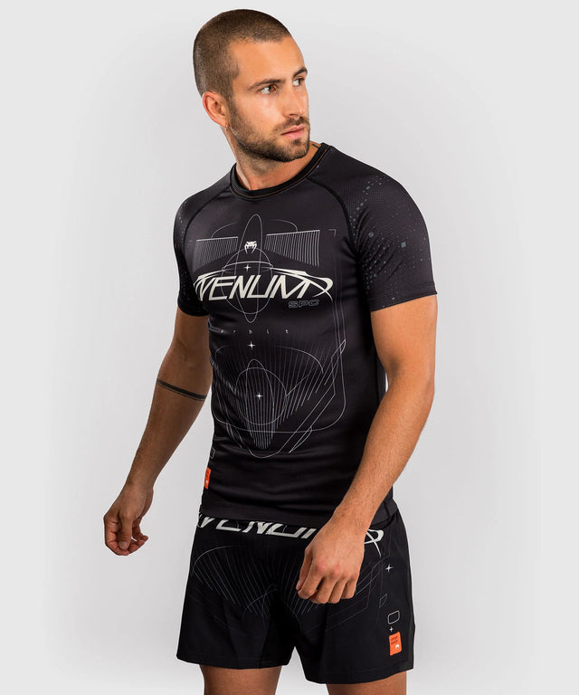 Rashguard Venum Eclipse Maniche Corte – Nero