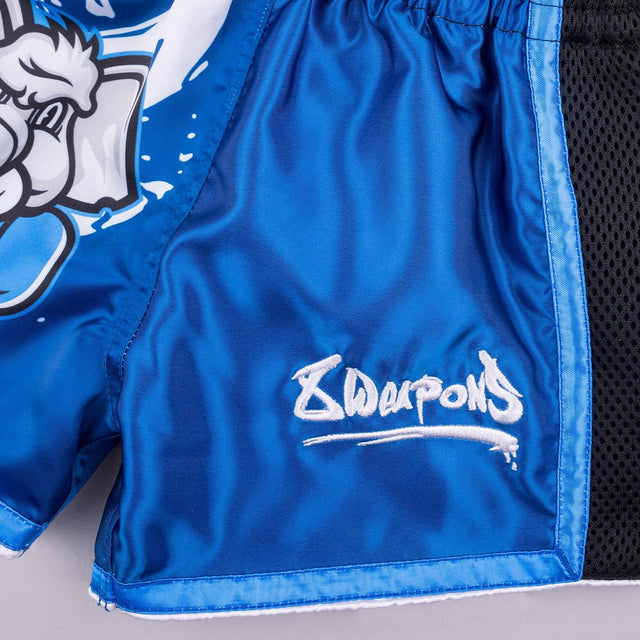 Shorts de Muay Thai 8 WEAPONS Jipe – Bleu