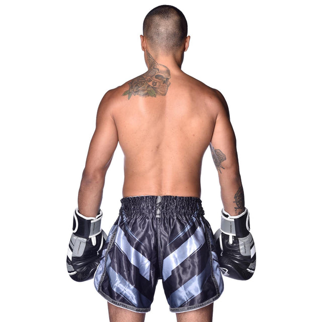 Muay Thai trenky 8 WEAPONS Shift – Matně černé