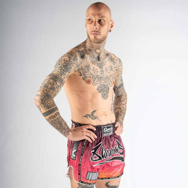 Pantalones de Muay Thai 8 WEAPONS Vivo Sunsphere – Multicolor