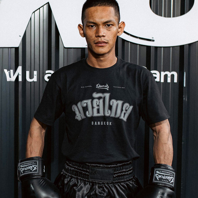 T-shirt 8 WEAPONS Bangkok – Preto
