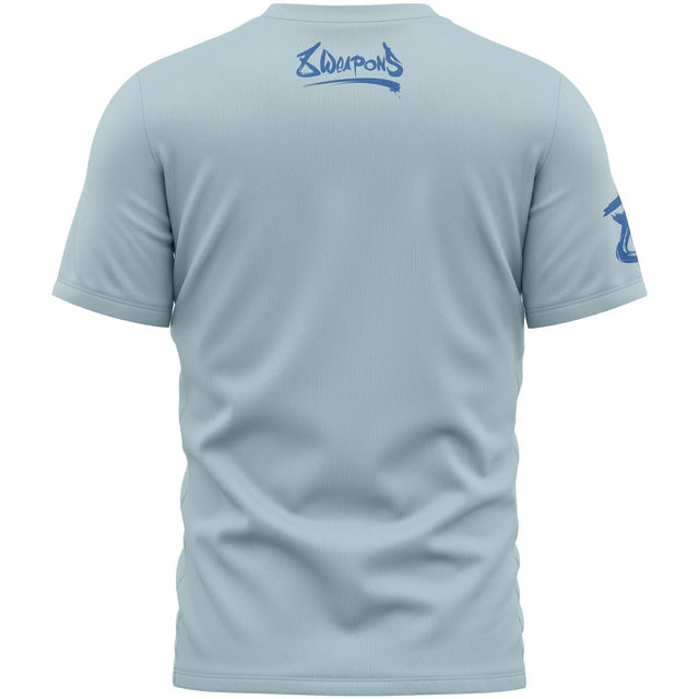 T-shirt 8 WEAPONS Unlimited 2.0 – Azul-claro