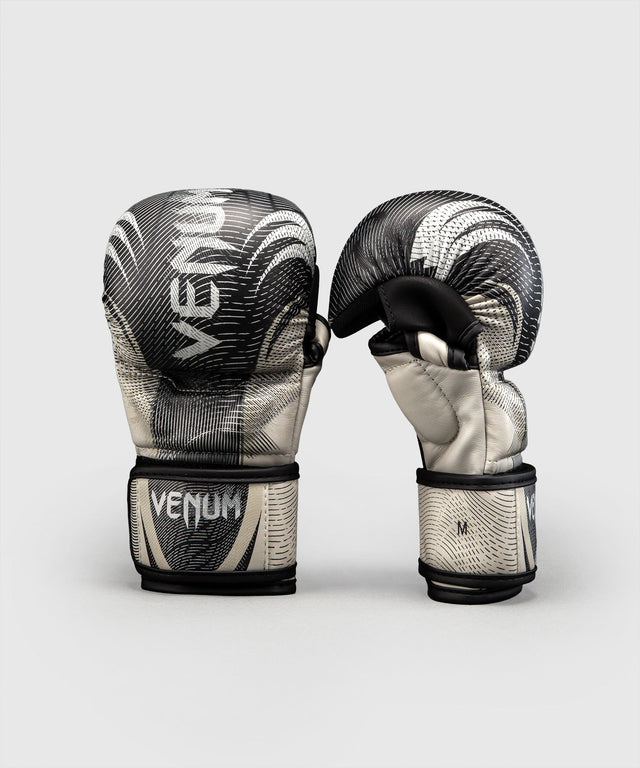 Luvas de MMA Venum Galactic 3.0 – Offwhite/Preto