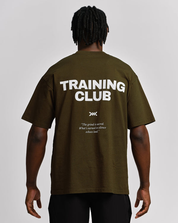 Caged T-Shirt Training Club – Kaki Grön
