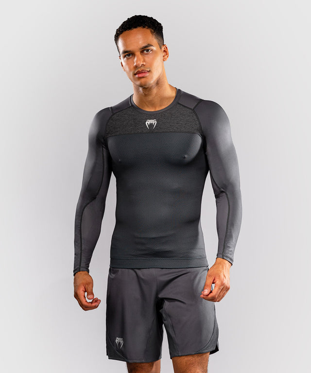 Venum Rashguard G-Fit Scale Długie Rękawy - Szary