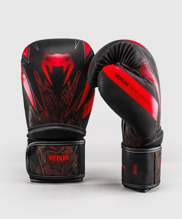 Venum Impact Amazonia Reborn Boxhandschuhe – Schwarz/Rot
