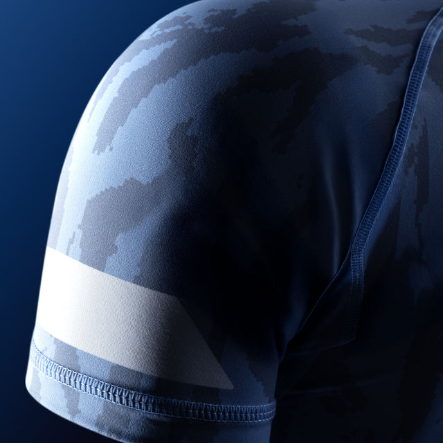 Hayabusa Rashguard Apex Vantage Korte ærmer til kvinder - Blå
