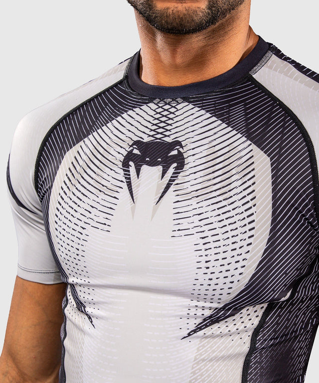 Rashguard Venum Galactic 3.0 Krótki Rękaw – Offwhite/Czarny