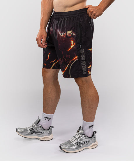 Venum Training shorts Sukuna – Black/Light beige