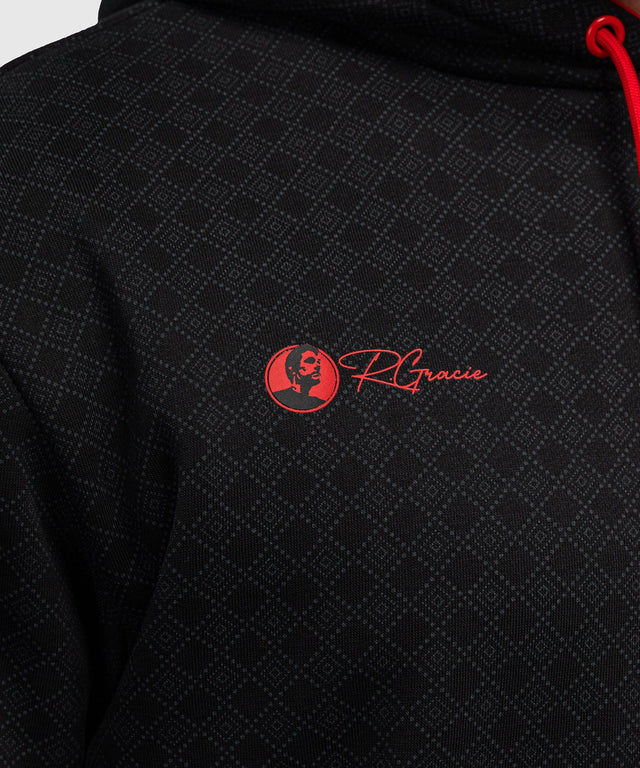Bluza Venum x Roger Gracie – Czarna/Czerwona