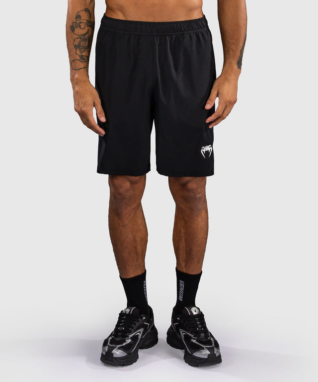 Pantaloni scurți de antrenament Venum Contender – Negru/Argintiu
