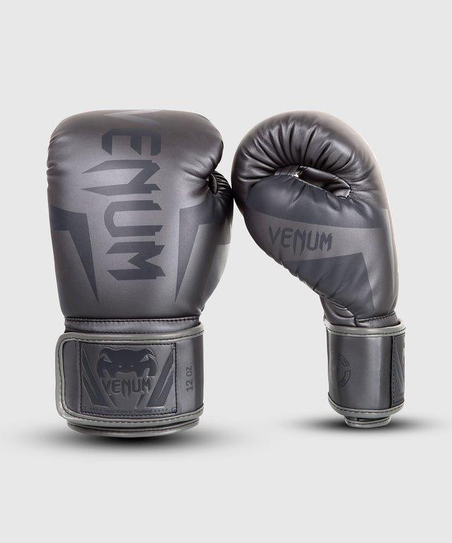 Guantoni da boxe Venum Elite – Grigio/Grigio