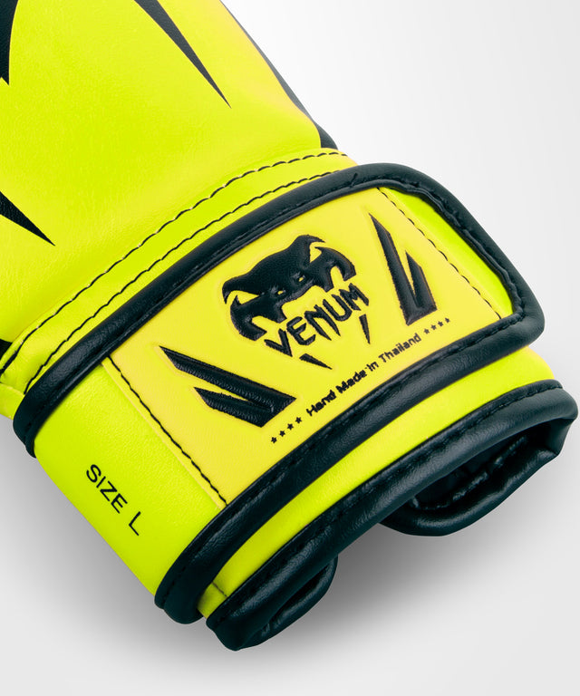 Guantoni da boxe Venum Elite Bambini – Giallo Neon