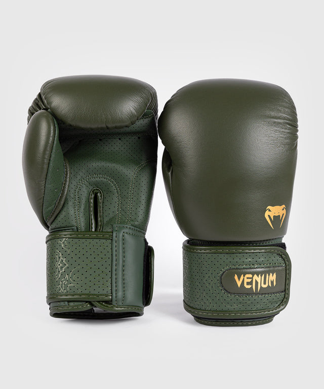Boxerské rukavice Venum Power 2.0 – Tmavě zelené
