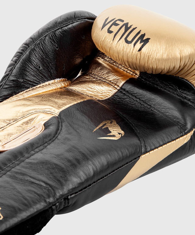 Venum Profi-Boxhandschuhe Hammer – Schwarz/Gold