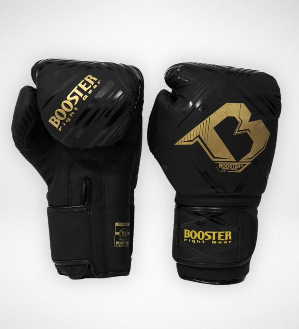 Mănuși de box Booster BFG Alpha – Negru/Auriu