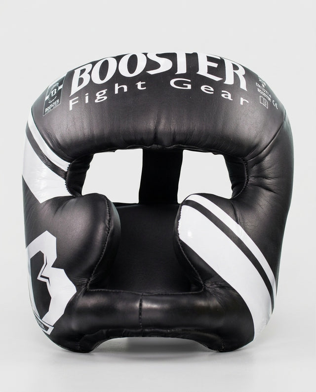 Cascos de boxeo Booster BHG2 – Negro/Blanco