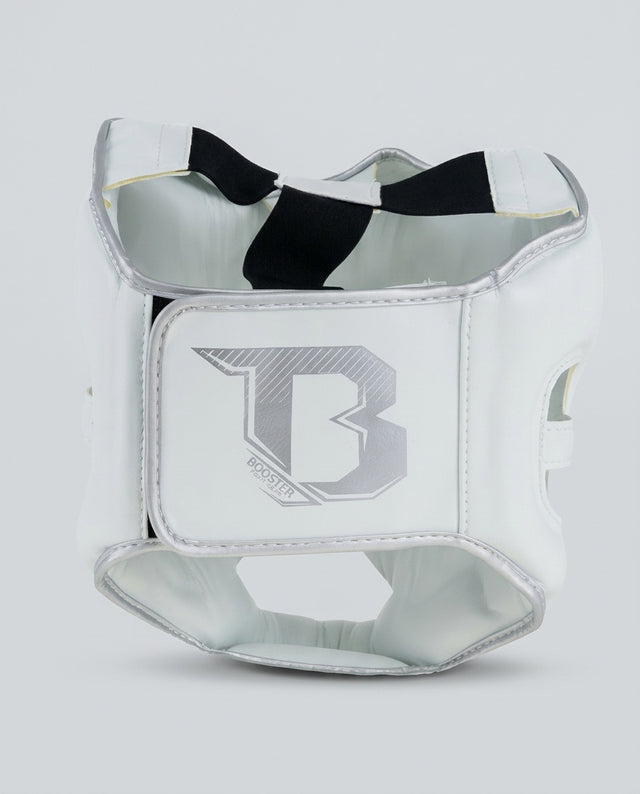 Booster Kopfschutz BHG2 – Weiß/Silber
