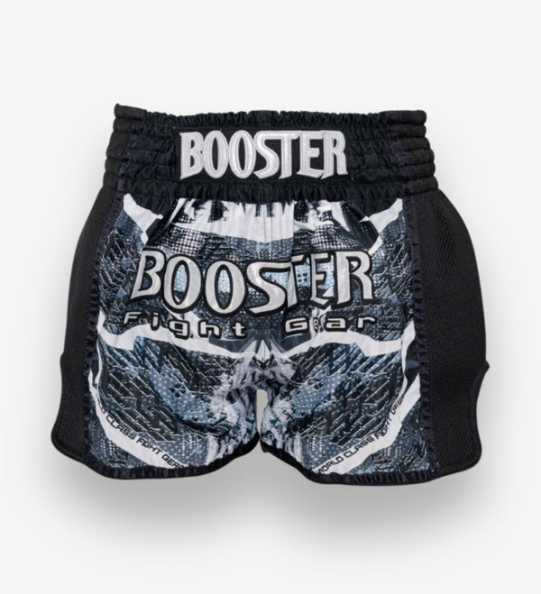 Booster Kickboxningsshorts Alien – Svart/Grå