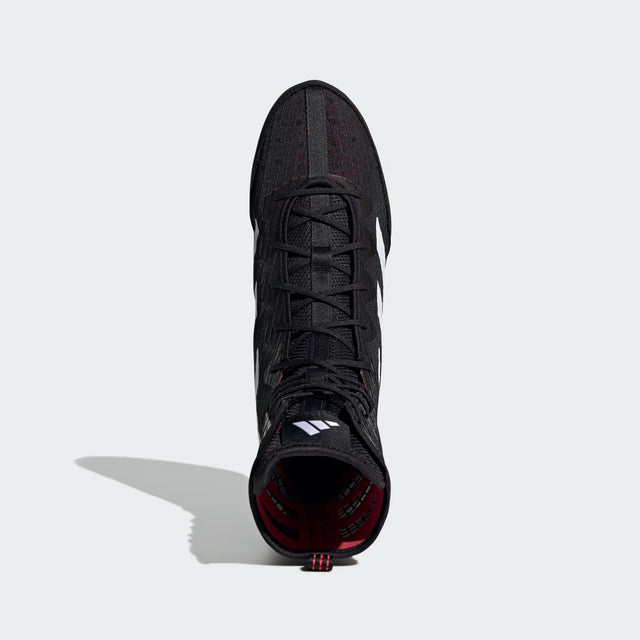 Adidas Boxing Shoes Box Hog 4 - Black/White/Red