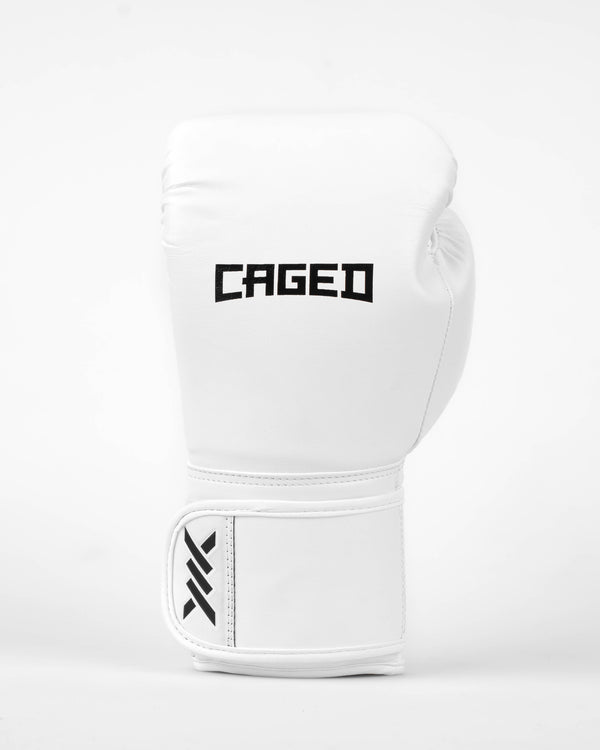 Caged Boxhandschuhe Core – Weiß/Schwarz