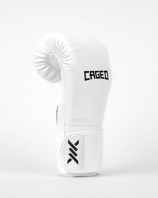 Guantoni da boxe Caged Core – Bianco/Nero