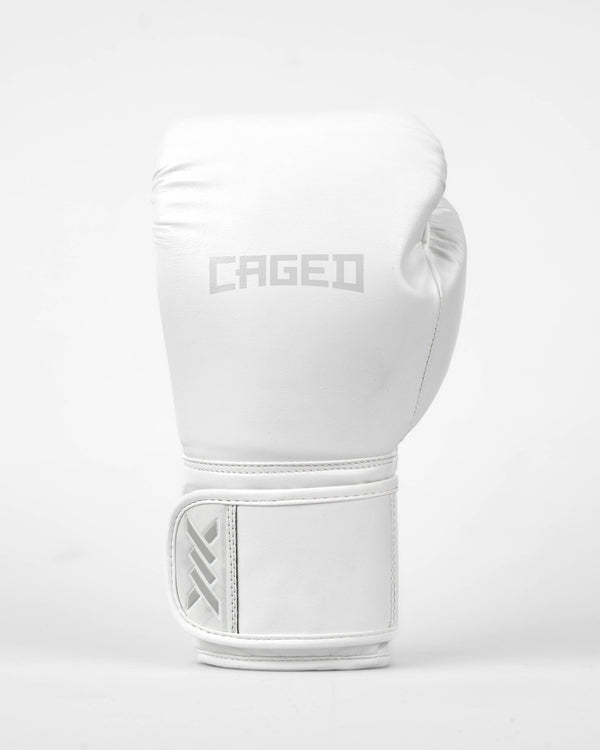 Caged Core Boxhandschuhe – Weiß/Weiß