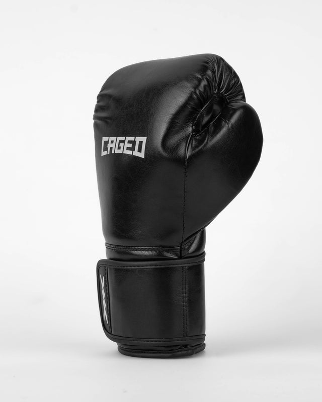 Gants de boxe Caged Core – Noir/Blanc