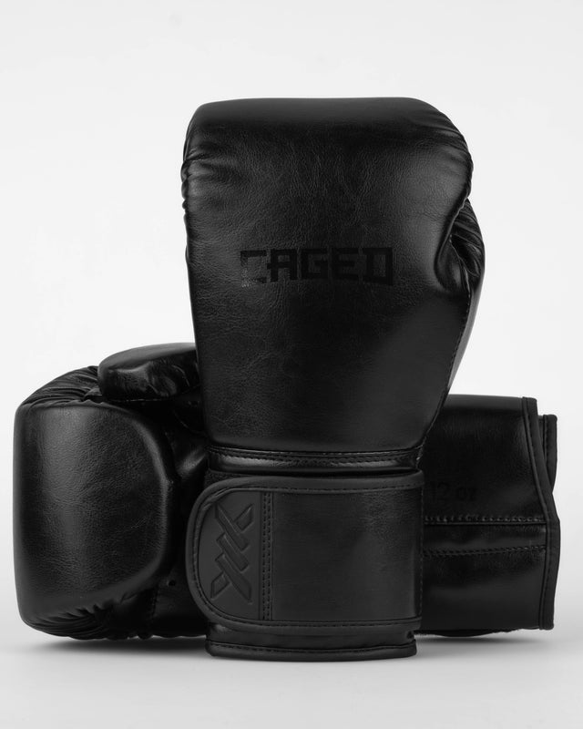 Guantoni da boxe Caged Core – Nero/Nero