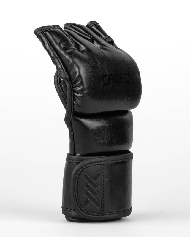 Caged MMA-handsker Shadow - Sort/Sort